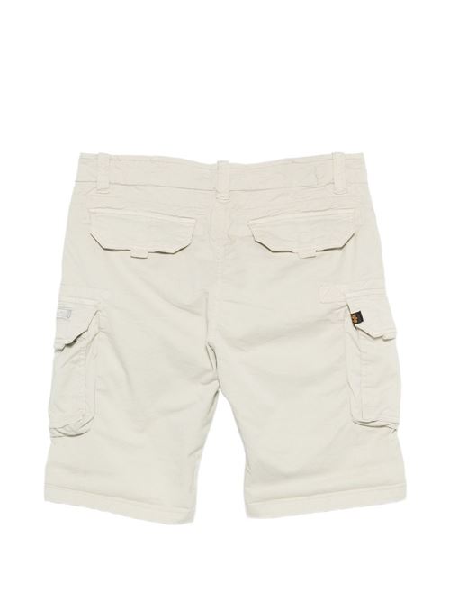 Pantalone cargo uomo Alpha Industries ghiaccio con patch Alpha Industries | 17620310